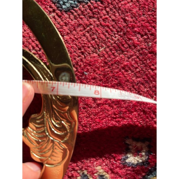 Vintage 1970s Brass Unicorn Trivet - Picture 6 of 7